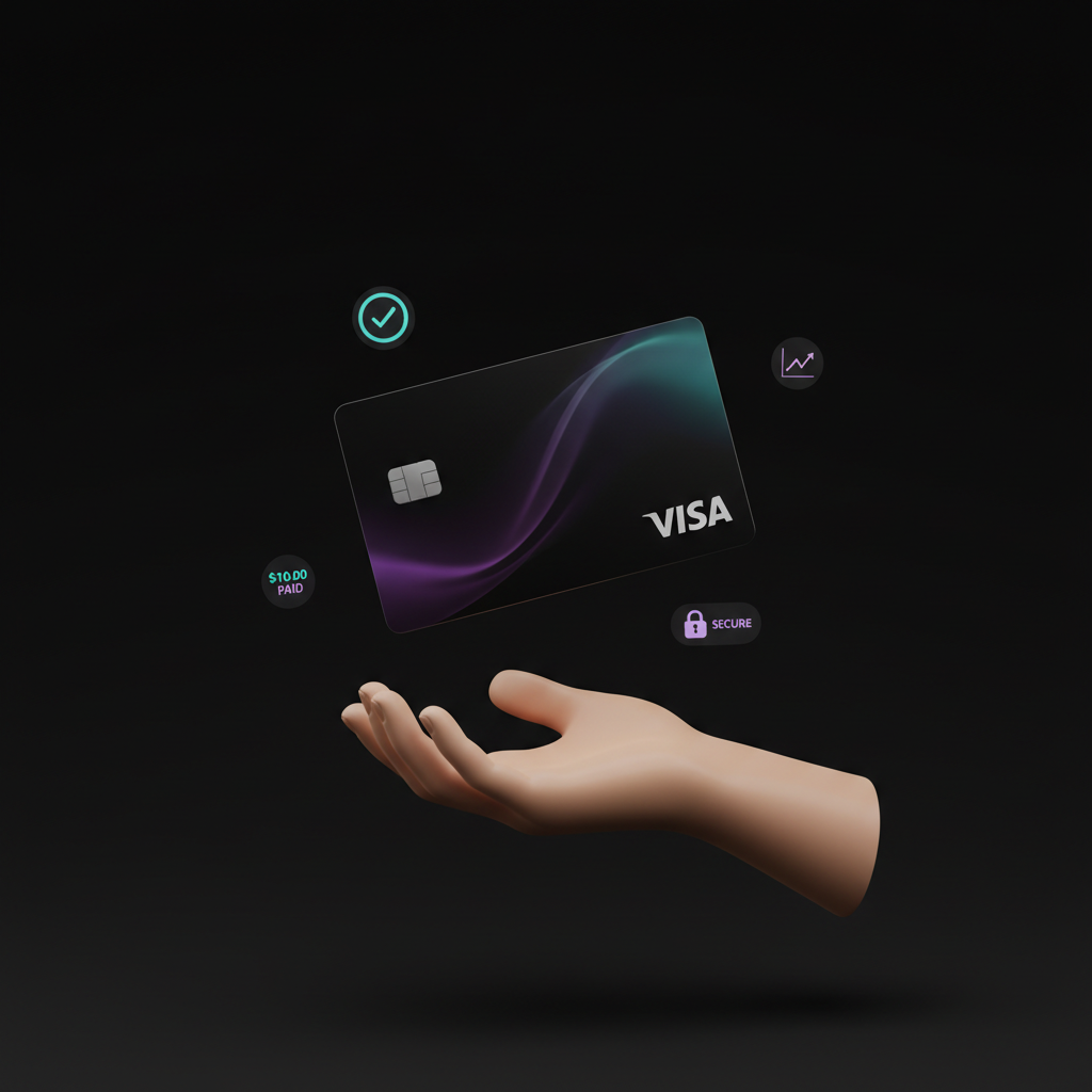 Instant Virtual Visa Card